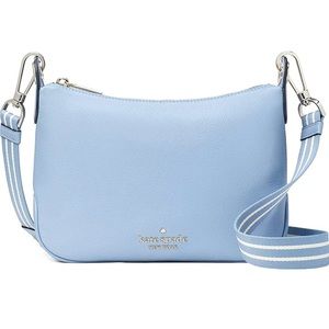 NEW Kate Spade Dusty Blue Rosy Cross Body